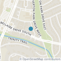 Map location of 4312 S Bellaire Drive #105E, Fort Worth, TX 76109