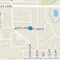 Map location of 4208 Middlebrook Dr, Arlington TX 76016