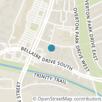 Map location of 4320 Bellaire Drive S #139W, Fort Worth, TX 76109