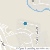 Map location of 9001 Ranch Bluff Court, Benbrook, TX 76126