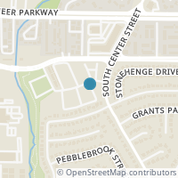 Map location of 2402 Long Ridge Lane, Arlington, TX 76014