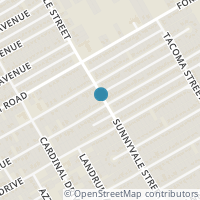 Map location of 2667 Wilhurt Avenue, Dallas, TX 75216