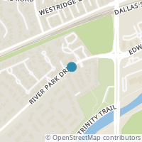 Map location of 2612 Waters Edge Ln, Fort Worth TX 76116