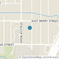 Map location of 3824 Waldorf St, Fort Worth TX 76119