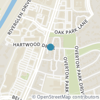 Map location of 3003 Hartwood Court, Fort Worth, TX 76109