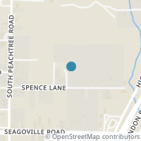 Map location of 11623 Spence Road, Balch Springs, TX 75180