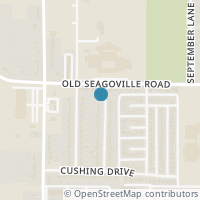Map location of 317 Campus Drive, Dallas, TX 75217