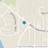 Map location of 5848 Water Ridge Dr, Arlington TX 76016