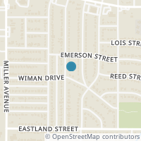 Map location of 3617 Griggs Avenue, Fort Worth, TX 76119