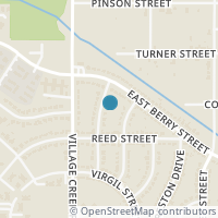 Map location of 3617 Vancouver Drive, Fort Worth, TX 76119