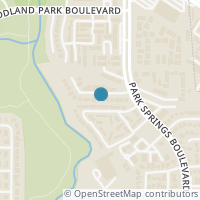 Map location of 4024 Cottage Park Ct, Arlington TX 76013