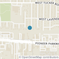 Map location of 2014 Alan A Dale Rd, Arlington TX 76013