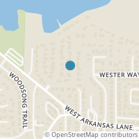 Map location of 2112 Scenic Bay Drive, Arlington, TX 76013