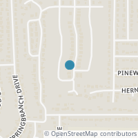 Map location of 4024 Palomino Drive, Benbrook, TX 76116
