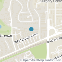 Map location of 6012 Westridge Ln #603, Fort Worth TX 76116