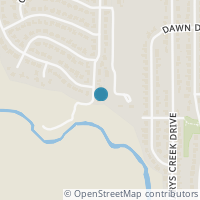 Map location of 4021 Burkett Drive, Benbrook, TX 76116