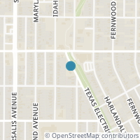 Map location of 2831 Frio Drive, Dallas, TX 75216