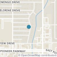 Map location of 2306 Monteleon Street, Grand Prairie, TX 75051