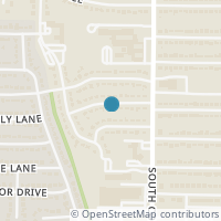 Map location of 800 Glynn Oaks Dr, Arlington TX 76010