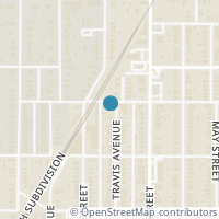 Map location of 2704 Travis Ave, Fort Worth TX 76110