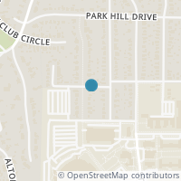 Map location of 2601 Highview Terrace, Fort Worth, TX 76109