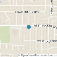 Map location of 1902 Alan A Dale Road, Arlington, TX 76013