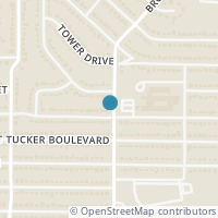 Map location of 1611 E Lovers Lane, Arlington, TX 76010