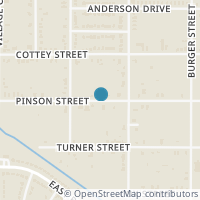 Map location of 12437 Penson Street, Fort Worth, TX 76052
