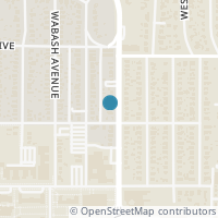 Map location of 2556 S University Dr, Fort Worth TX 76109