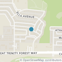 Map location of 229 Ezekial Avenue, Dallas, TX 75217