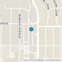 Map location of 2521 Rogers Avenue, Fort Worth, TX 76109