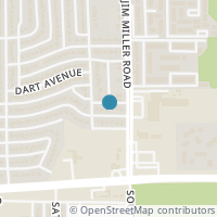 Map location of 7015 Atha Drive, Dallas, TX 75217