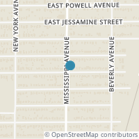 Map location of 1201 E Mulkey Street, Fort Worth, TX 76104