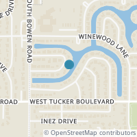 Map location of 2453 Lakeview Circle, Arlington, TX 76013