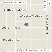 Map location of 5137 Cottey Street, Fort Worth, TX 76105