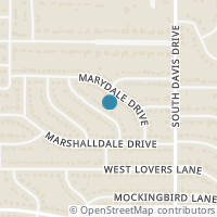 Map location of 1803 Stewart Drive, Arlington, TX 76013