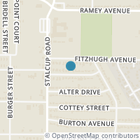 Map location of 5525 Anderson Street, Fort Worth, TX 76119