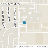 Map location of 1703 Susan Drive, Arlington, TX 76010