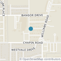 Map location of 8025 Lifford Street, Benbrook, TX 76116