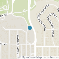 Map location of 2401 Rogers Avenue, Fort Worth, TX 76109
