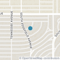 Map location of 1330 Glenfield Avenue, Dallas, TX 75224