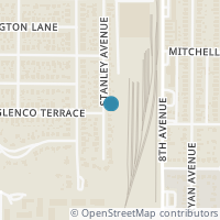 Map location of 2237 Stanley Ave, Fort Worth TX 76110