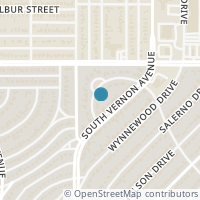 Map location of 1018 De Witt Circle, Dallas, TX 75224