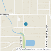 Map location of 2425 Langston Street, Fort Worth, TX 76105
