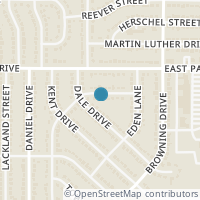 Map location of 1516 Arbor Lane, Arlington, TX 76010