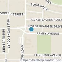 Map location of 5513 Ramey Avenue, Fort Worth, TX 76112