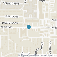 Map location of 2600 Park Row, Pantego, TX 76013