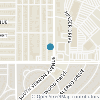 Map location of 2507 S Vernon Ave, Dallas TX 75224