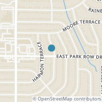 Map location of 1412 Kelly Terrace, Arlington, TX 76010