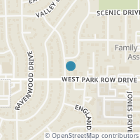 Map location of 1409 Westcrest Drive, Arlington, TX 76013